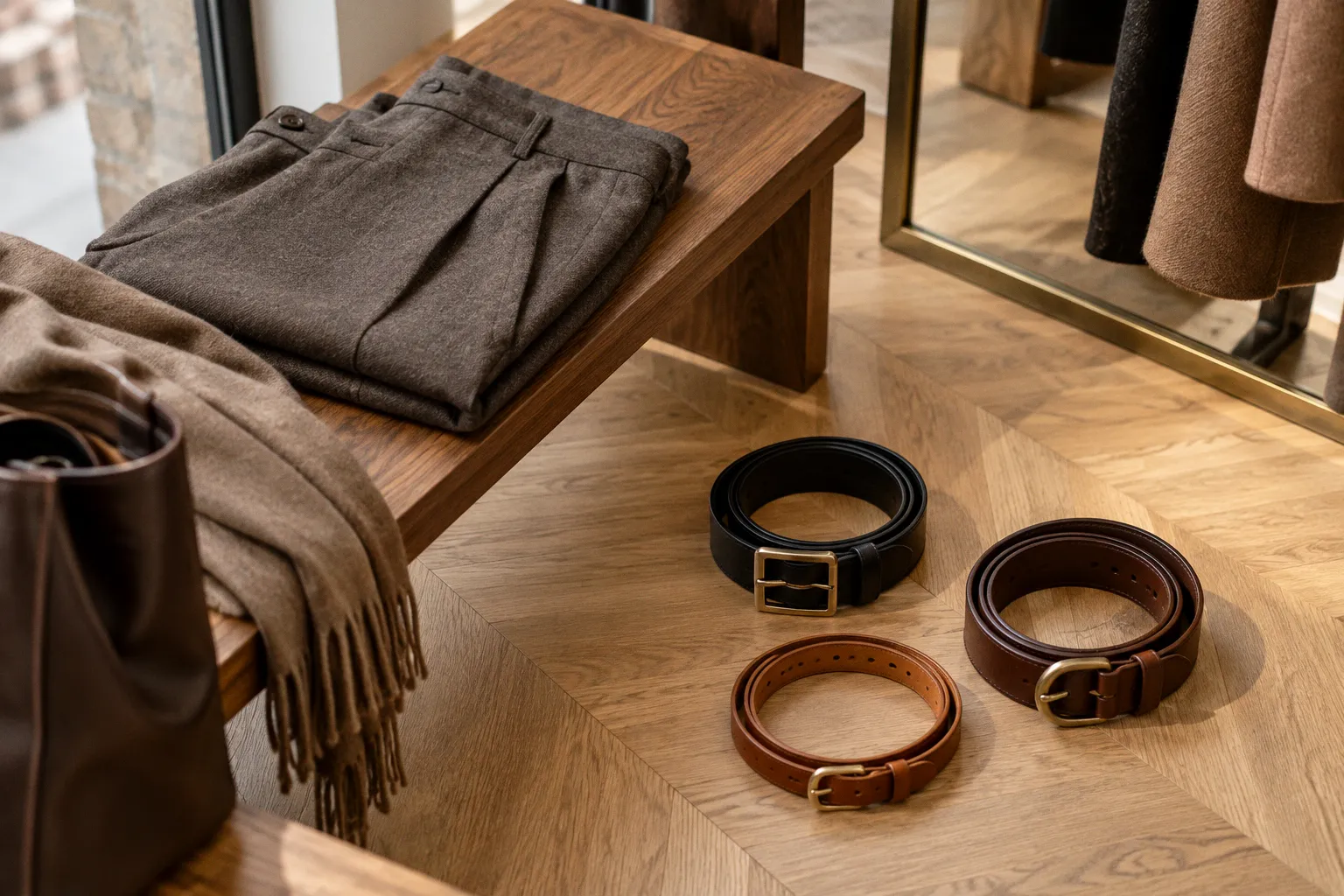 Женские кожаные ремни: как выбрать размер и ширину аксессуара